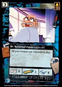 Dr. Herschel Agasa, Crazy Inventor